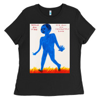 Walk Davids On Fire Ladies Tee | Teevron