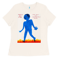 Bone walk davids on fire Ladies Tee - artisFamous
