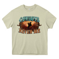 Mossy Cowboys never die Heavy Core Tee - HowdyJamesFarm