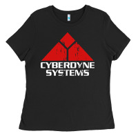 Black cyber dyne systems Ladies Tee - artisFamous