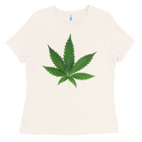 Bone Weed leaf Ladies Tee - artisFamous