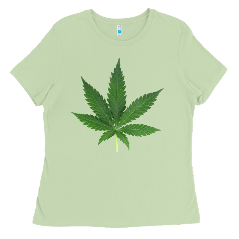 Weed Leaf Ladies Tee by artisFamous | Teevron
