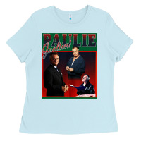 Baby Blue paulie walnuts gualtieri Ladies Tee - artisFamous