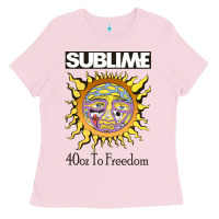 Sunflower Sublime 40oz To Freedom Ladies Tee | Teevron
