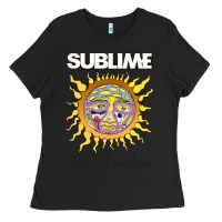 Black sunflower sublime 40oz to freedom Ladies Tee - artisFamous