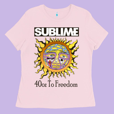Sunflower Sublime 40oz To Freedom Ladies Tee Designed By Artisfamous
