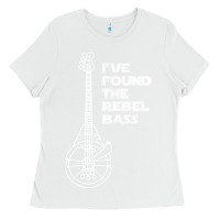 White rebel bass Ladies Tee - artisFamous