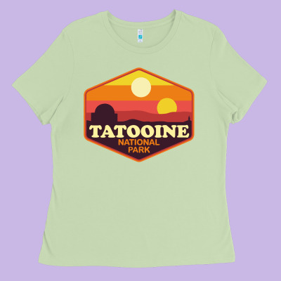 Tatooine National Park Ladies Tee Designed By Artisfamous