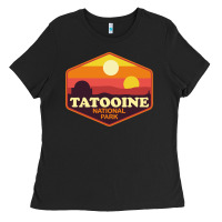 Black tatooine national park Ladies Tee - artisFamous