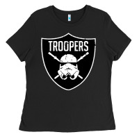 Black troopers Ladies Tee - artisFamous