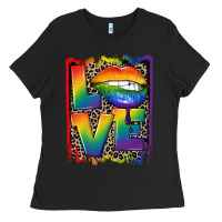Black Love pride Ladies Tee - CowGirlArtShop