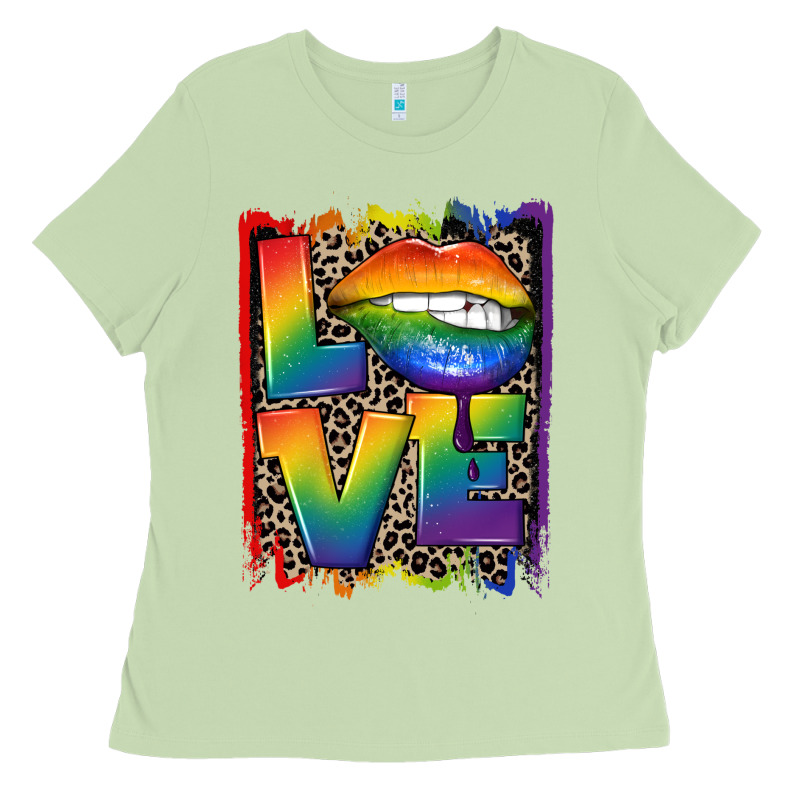 Love Pride Ladies Tee by CowGirlArtShop | Teevron