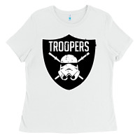 White troopers Ladies Tee - artisFamous