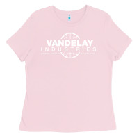 Bubblegum Pink vandelay industries Ladies Tee - artisFamous