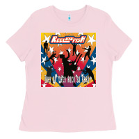 Bubblegum Pink reel big fish why do they rock so hard Ladies Tee - artisFamous