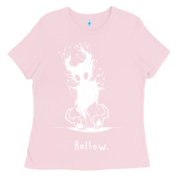 Bubblegum Pink hollow void ,hollow knight  t shirt Ladies Tee - artisFamous
