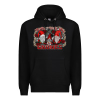 Black chillin with my gnomies Premium Hoodie - SublimationCraftShop