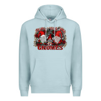 Blue Mist chillin with my gnomies Premium Hoodie - SublimationCraftShop