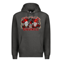 Charcoal Heather chillin with my gnomies Premium Hoodie - SublimationCraftShop