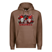 Chestnut chillin with my gnomies Premium Hoodie - SublimationCraftShop