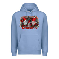 Colony Blue chillin with my gnomies Premium Hoodie - SublimationCraftShop