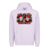 Lilac chillin with my gnomies Premium Hoodie - SublimationCraftShop