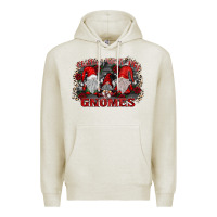 Oatmeal Heather chillin with my gnomies Premium Hoodie - SublimationCraftShop