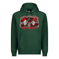 Sports Green chillin with my gnomies Premium Hoodie - SublimationCraftShop