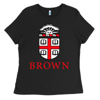 Black brown university Ladies Tee - artisFamous