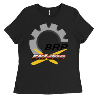 Black brp ski doo Ladies Tee - artisFamous