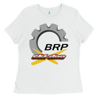 White brp ski doo Ladies Tee - artisFamous