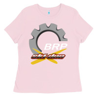 Bubblegum Pink brp ski doo Ladies Tee - artisFamous