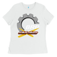 White brp ski doo Ladies Tee - artisFamous