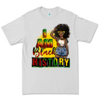 Dove Grey i am black history juneteenth Premium Tee - CowGirlArtShop