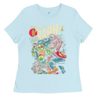 Baby Blue the incredible raph Ladies Tee - artisFamous