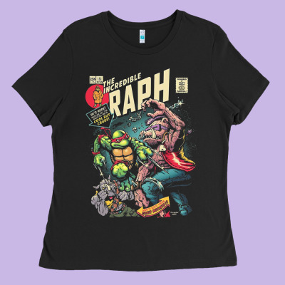 The Incredible Raph Ladies Tee Designed By Artisfamous