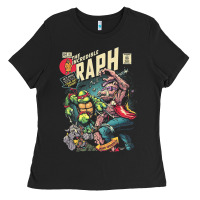 Black the incredible raph Ladies Tee - artisFamous