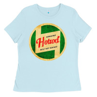 Baby Blue hot rod built not bought Ladies Tee - artisFamous