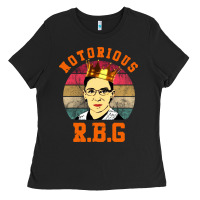 Black rbg Ladies Tee - artisFamous