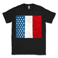 Black custom text american flag(used font 'doctrin Classic Tee - Jasminsmagicworld