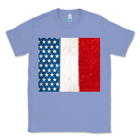 Colony Blue custom text american flag(used font 'doctrin Classic Tee - Jasminsmagicworld