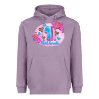 Lavender back to school flowers first grade 3200x2400 Heavyweight Hoodie - AdoDesignShop