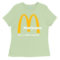 Marijuana Over 1 Million Stoned Ladies Tee | Teevron
