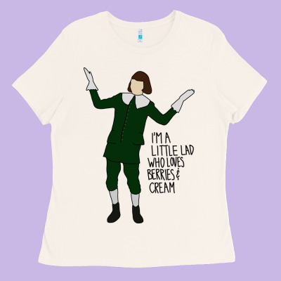 Berries And Cream Ladies Tee Designed By Artisfamous