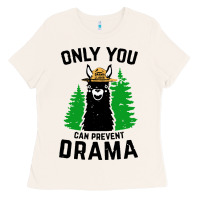 Bone only you can prevent drama llama Ladies Tee - artisFamous