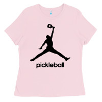 Bubblegum Pink funny pickleball Ladies Tee - artisFamous
