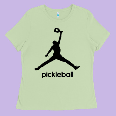 Funny Pickleball Ladies Tee Designed By Artisfamous