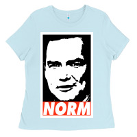Baby Blue norm macdonald Ladies Tee - artisFamous