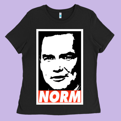 Norm Macdonald Ladies Tee Designed By Artisfamous