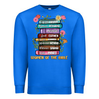 True Royal the original women of the bible books full color Premium Sweatshirt - JahusDesignShop